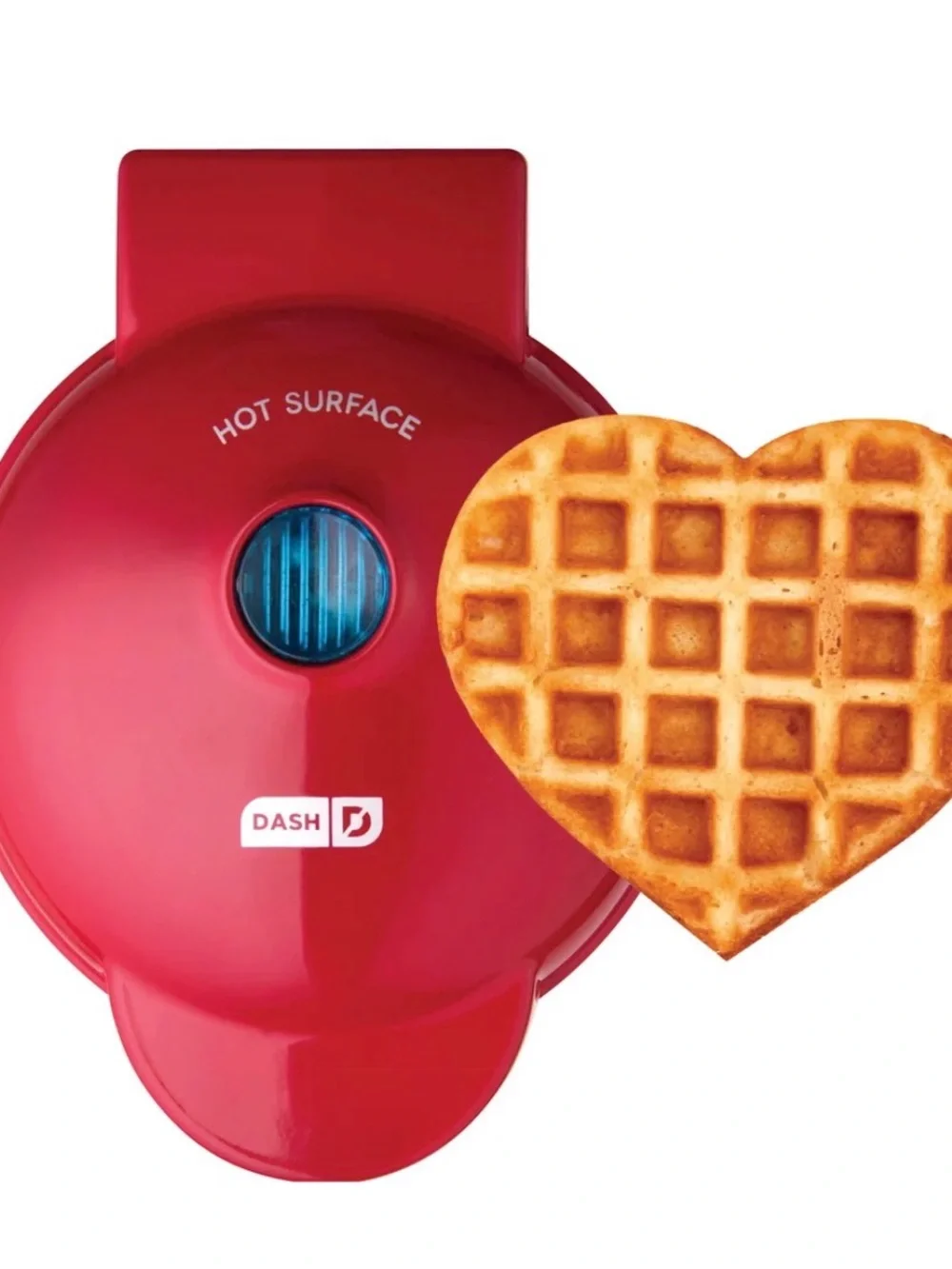 Dash Heart Mini Waffle Maker